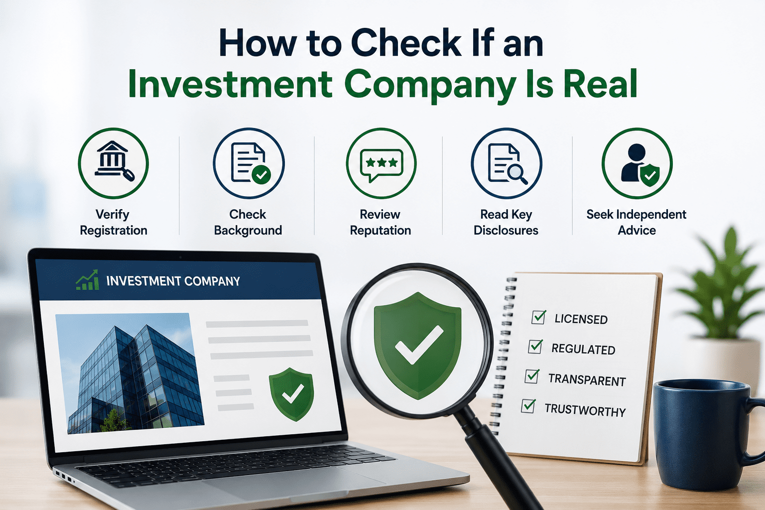 How to Check If an Investment Company Is Real