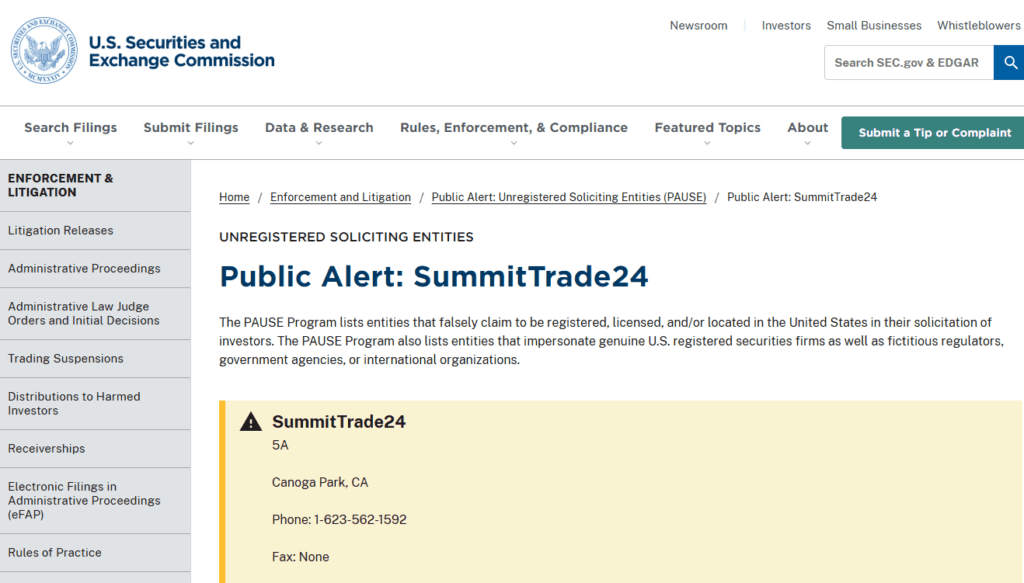 SEC-Alert